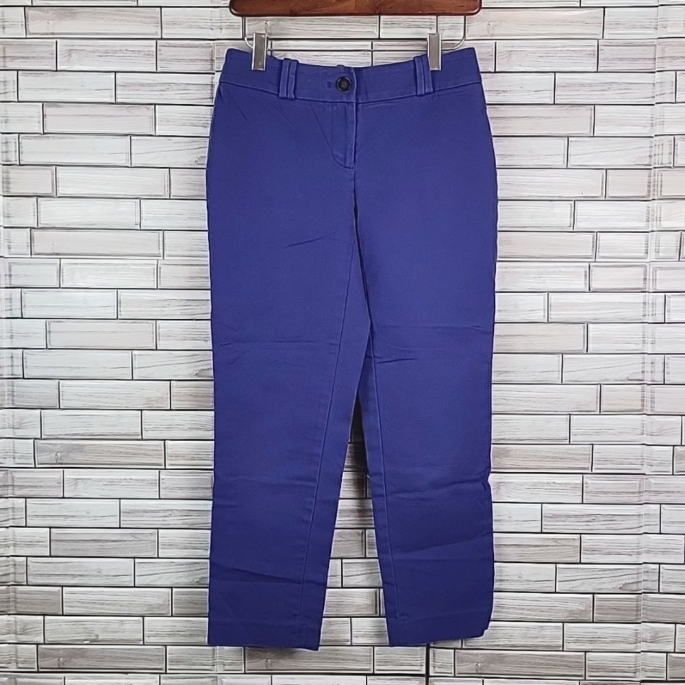Ann Taylor Loft royal blue ankle pants Size 00